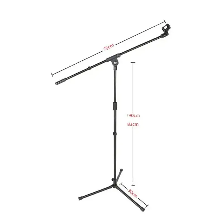 Atril Hebikuo M323 para Micrófono con Boom  4