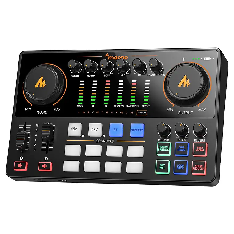 Kit de podcast Maono PD100 para 2 personas 4