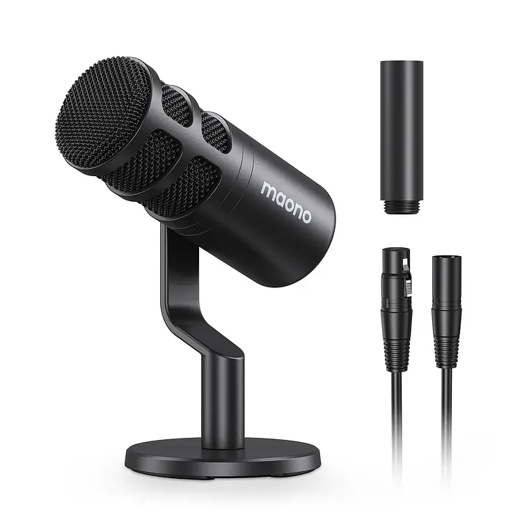 Kit de podcast Maono PD100 para 2 personas 2