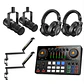 Kit de podcast Maono profesional PD400x para dos personas - Miniatura 1