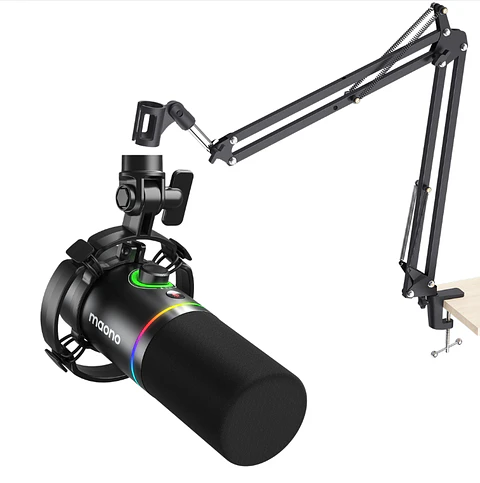 Kit Streaming Microfono PD200x + Brazo Ba20