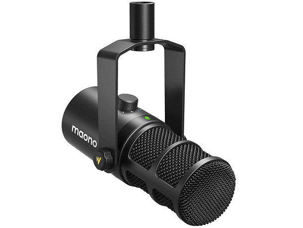 Kit Streaming Profesional Maono Microfono PD400x + Audífonos Mh700 + Brazo Ba92 