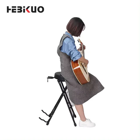 Sillín Hebikuo MA81 con Soporte para Guitarra 