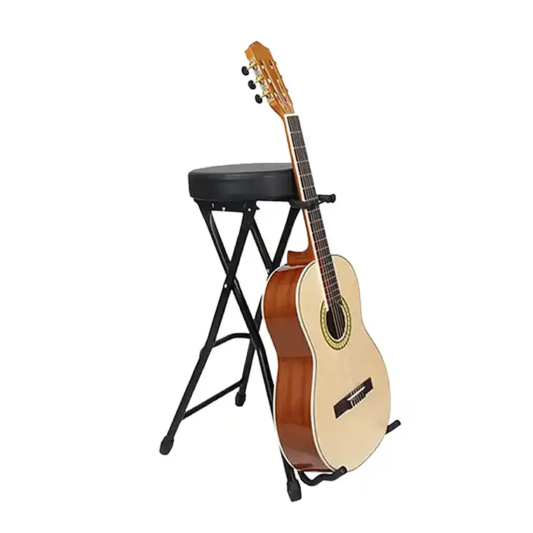 Sillín Hebikuo MA81 con Soporte para Guitarra  5