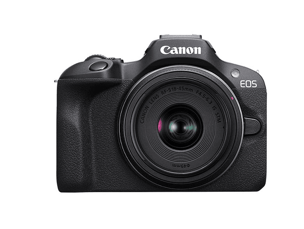 Cámara Canon Mirrorless EOS R100 + Lente RF-S 18-45mm f/4.5-6.3 IS STM