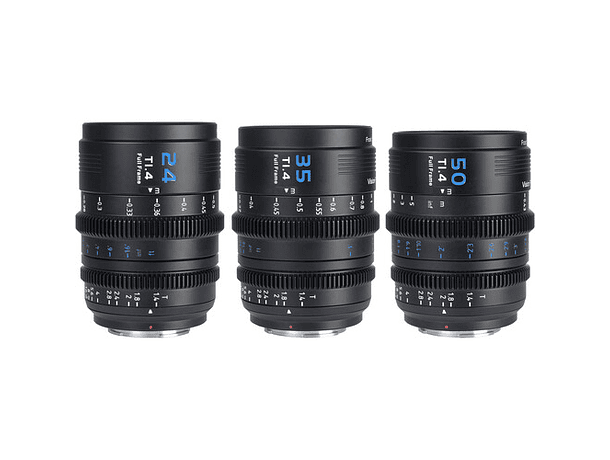 Kit de cine Sirui VP-1 Vision Prime T1.4 con 3 lentes