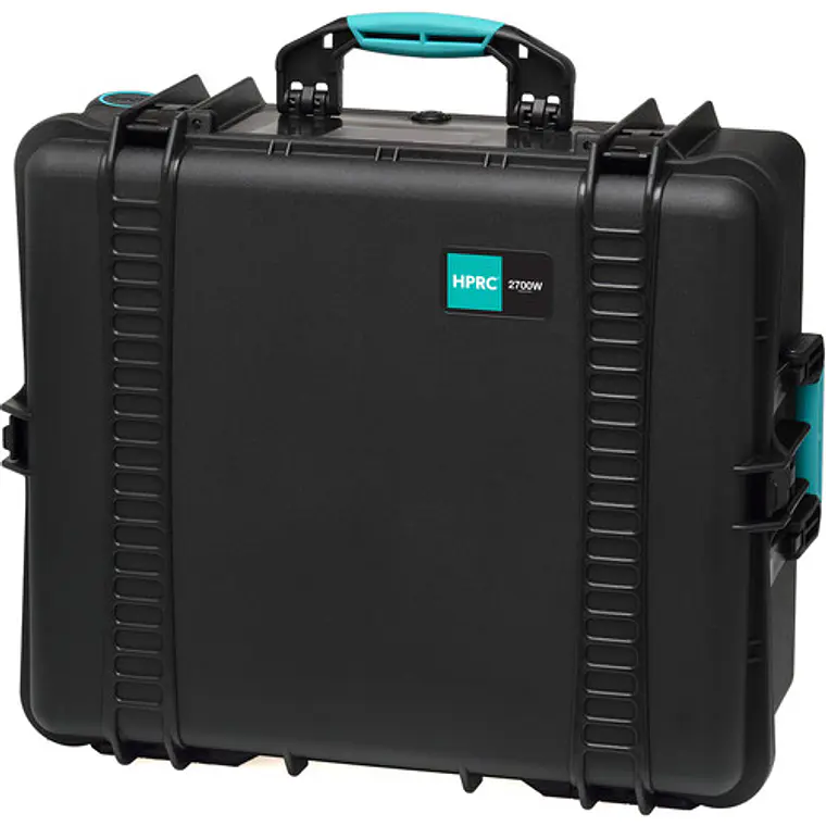 Maleta Rígida HPRC 2700W Con Ruedas - Negro 3