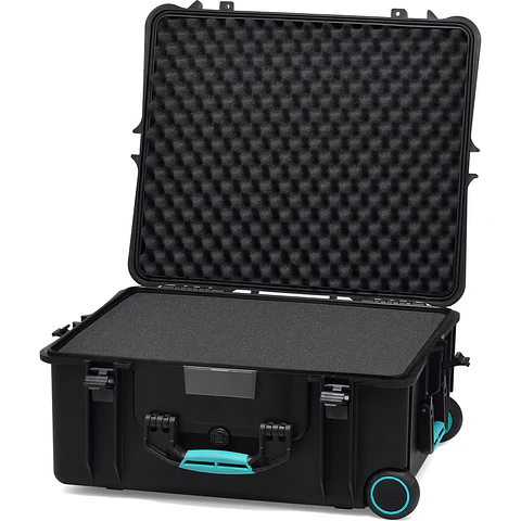 Maleta Rígida HPRC 2700W Con Ruedas - Negro