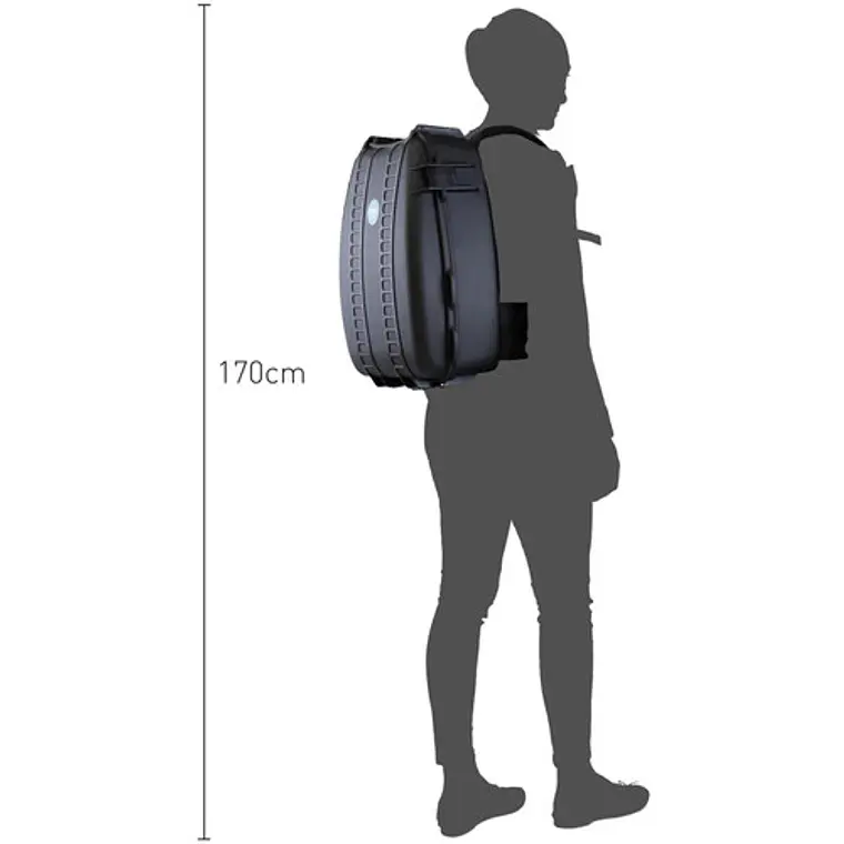 Mochila HPRC 3500 Rígida Con Espuma - Negro 2