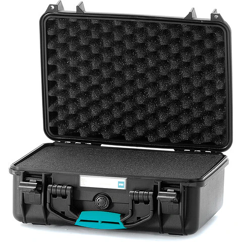 Maletín Rígido HPRC 2400F con Espuma - Negro