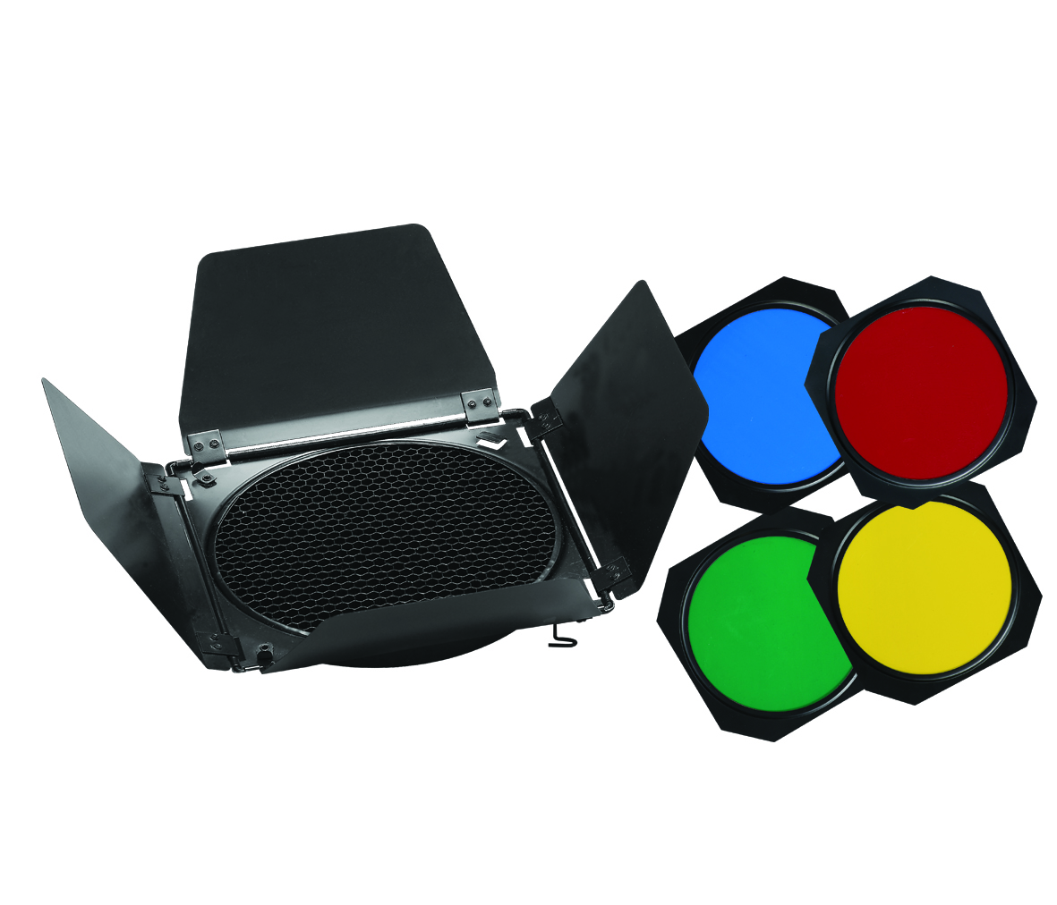 BarnDoor Visico BD-200 Con Geles De Colores 1