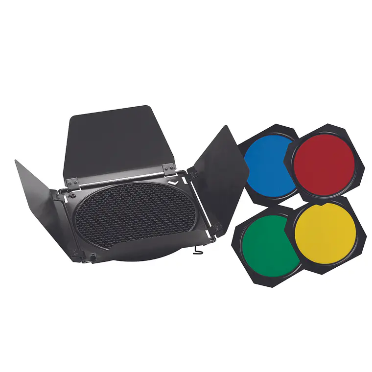 BarnDoor Visico BD-200 Con Geles De Colores 1