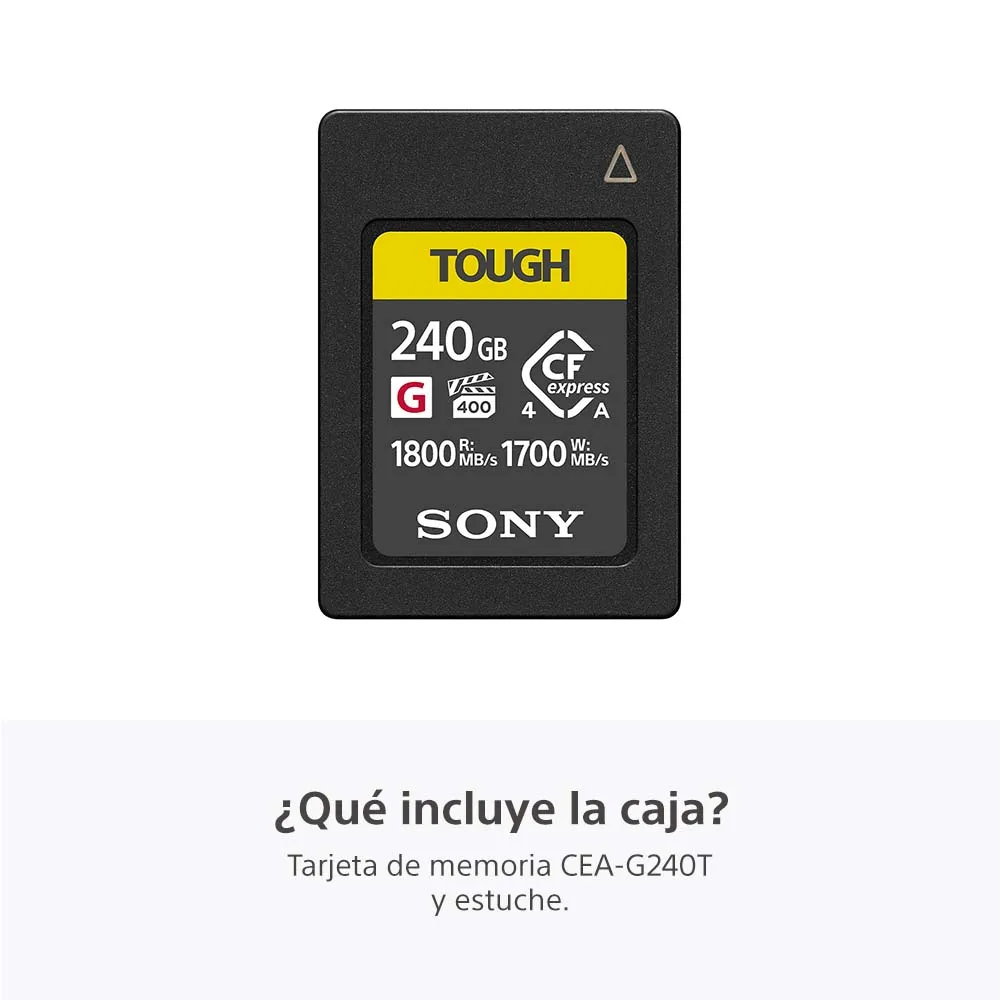 Tarjeta de memoria CFexpress Tipo A de la serie CEA-G 4