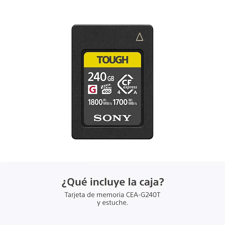 Tarjeta de memoria CFexpress Tipo A de la serie CEA-G 4