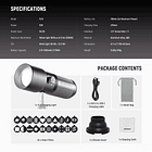 Linterna Portátil Neewer Basics FL10 para Fotografía  8