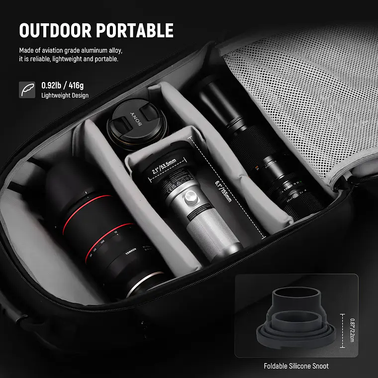 Luz Led Portatil Neewer Basics FL10 para Fotografía 7