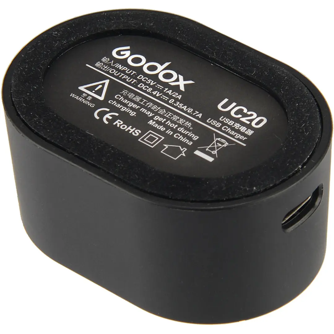 Cargador USB Godox para Flashes V350 5