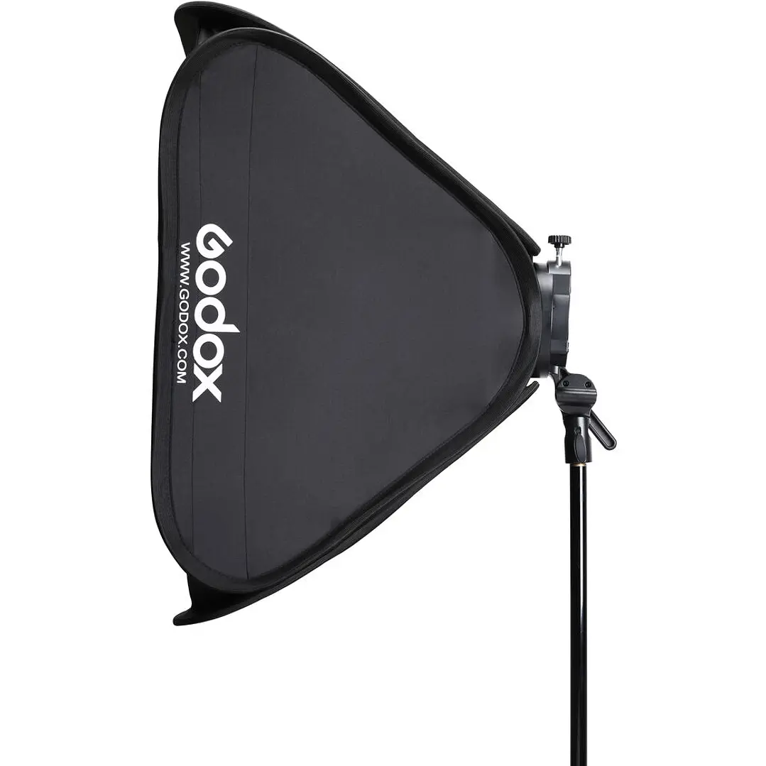 Softbox Godox 60x60cm + Adaptador S2 para Flash 7