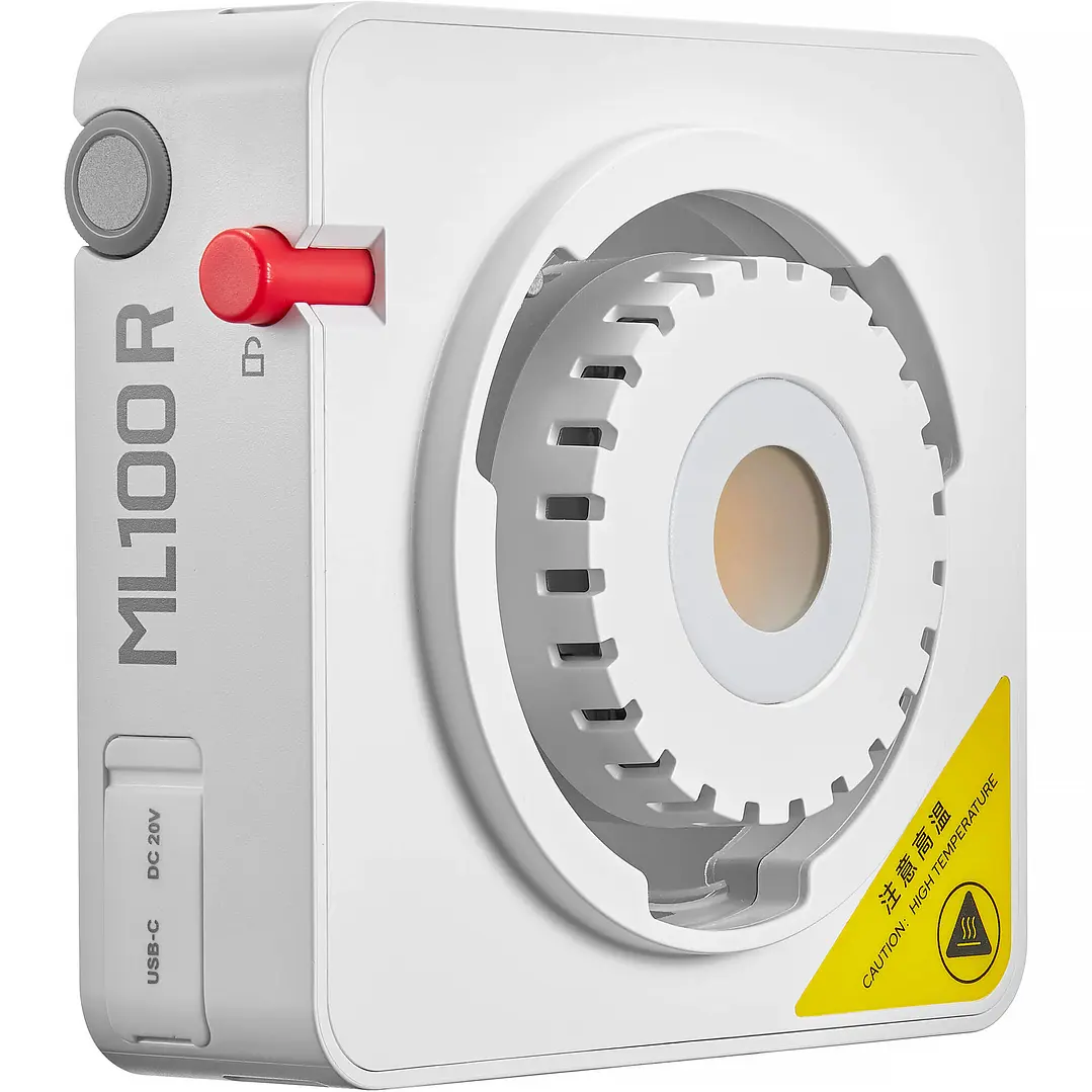 Cañon LED Godox ML100R RGB - NP-F Grip Kit 2