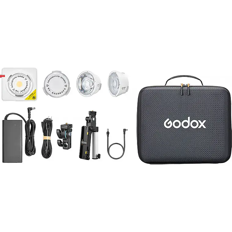 Cañon LED Godox ML100R RGB - NP-F Grip Kit 6