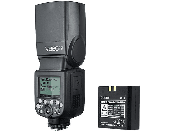 Flash Godox V860IIC TTL - Canon