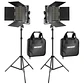 Kit LED Bicolor Neewer NL660 con 2 Luces con Soportes - Miniatura 1