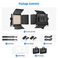 Kit LED Bicolor Neewer NL660 con 2 Luces con Soportes - Miniatura 10