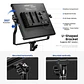 Kit LED Bicolor Neewer NL660 con 2 Luces con Soportes - Miniatura 4