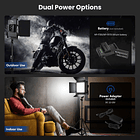 Kit LED Bicolor Neewer NL660 con 2 Luces con Soportes 6