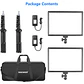Kit de Panel Neewer NL-192AI de Luz LED Bicolor - Miniatura 8