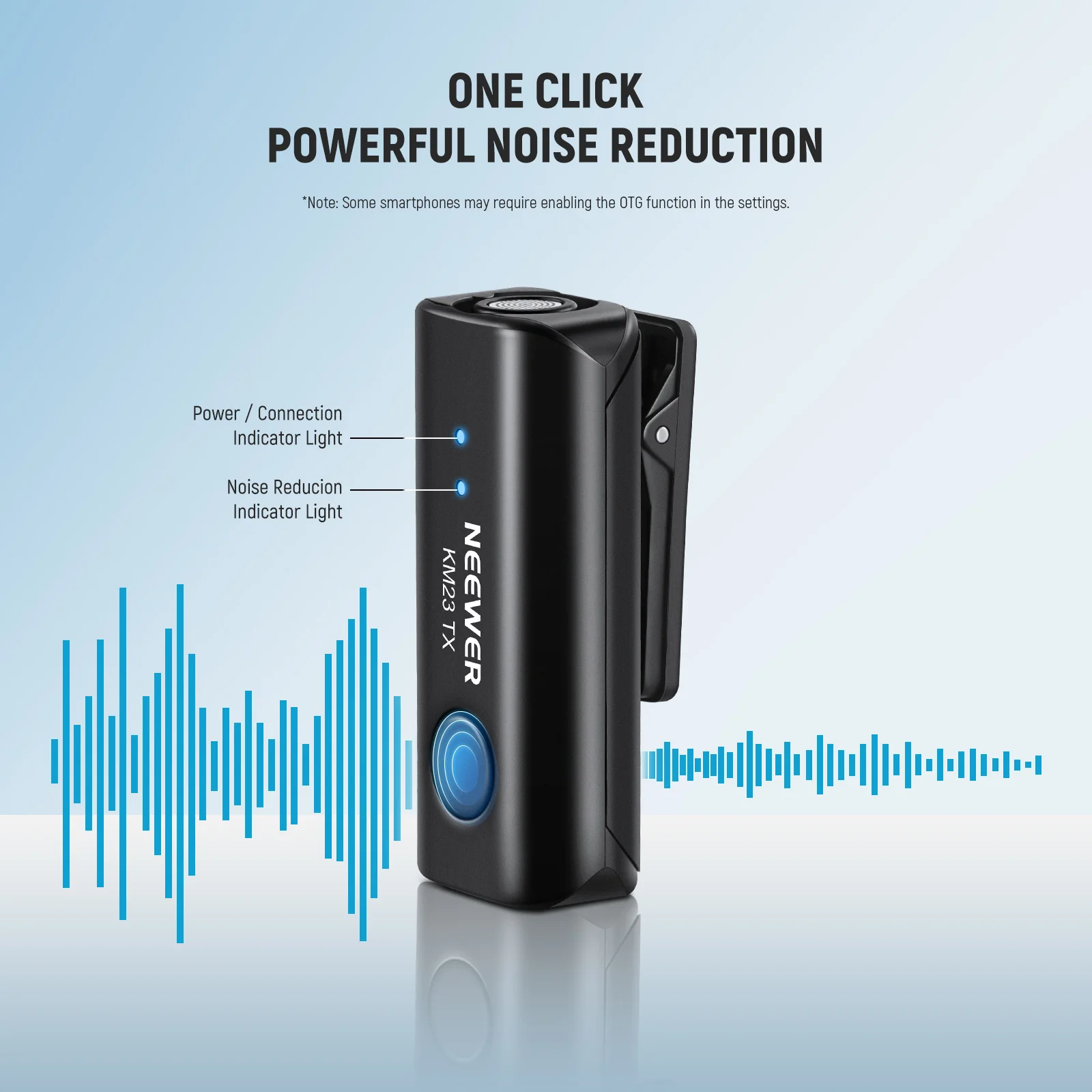 Kit de Micrófono Inalámbrico Neewer KM23 de Solapa 2