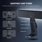 Barra de Luz Bicolor Neewer Basics L10 para Monitores  7