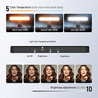 Barra de Luz Bicolor Neewer Basics L10 para Monitores  3