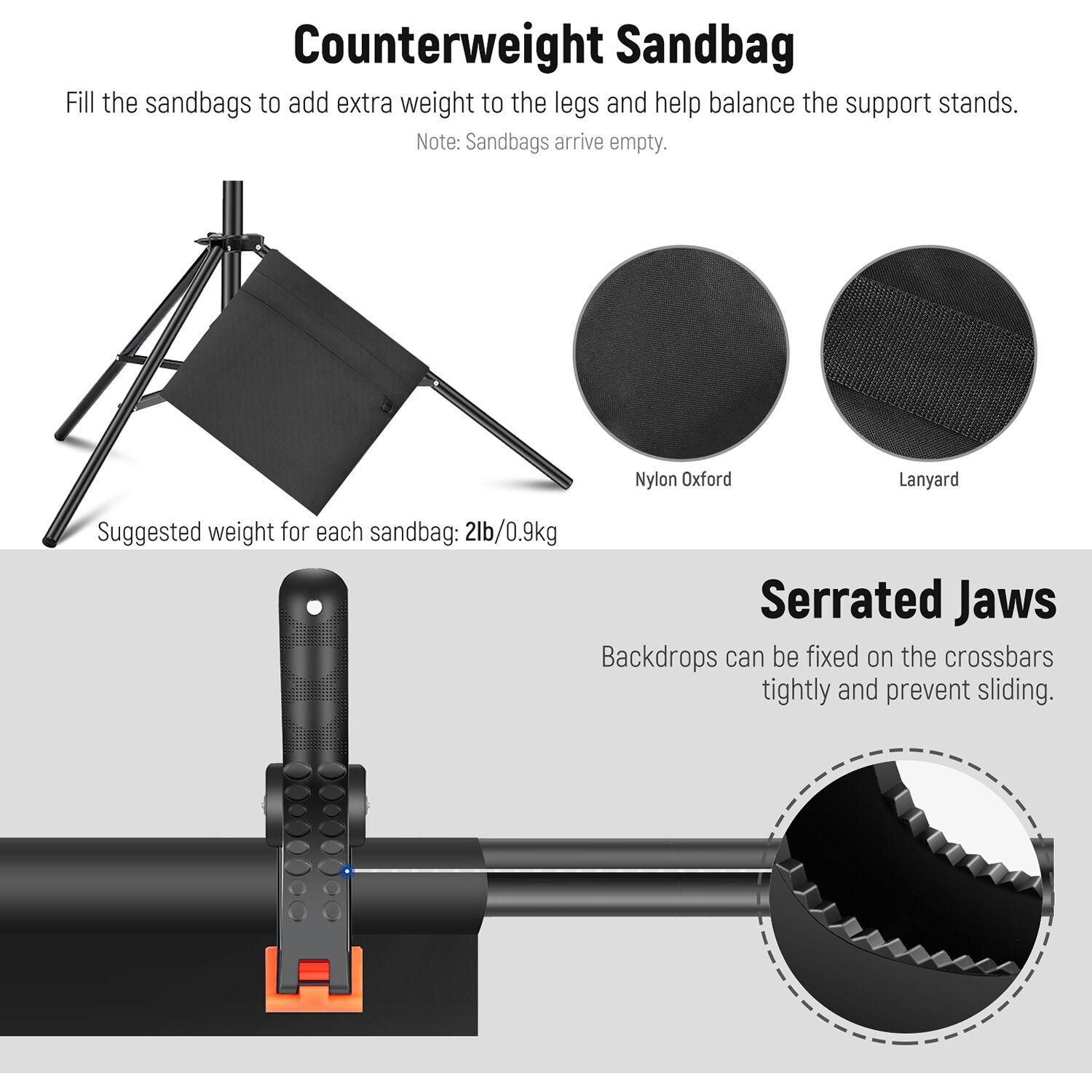 Sistema de Soporte Neewer para Telón de Fondo  4