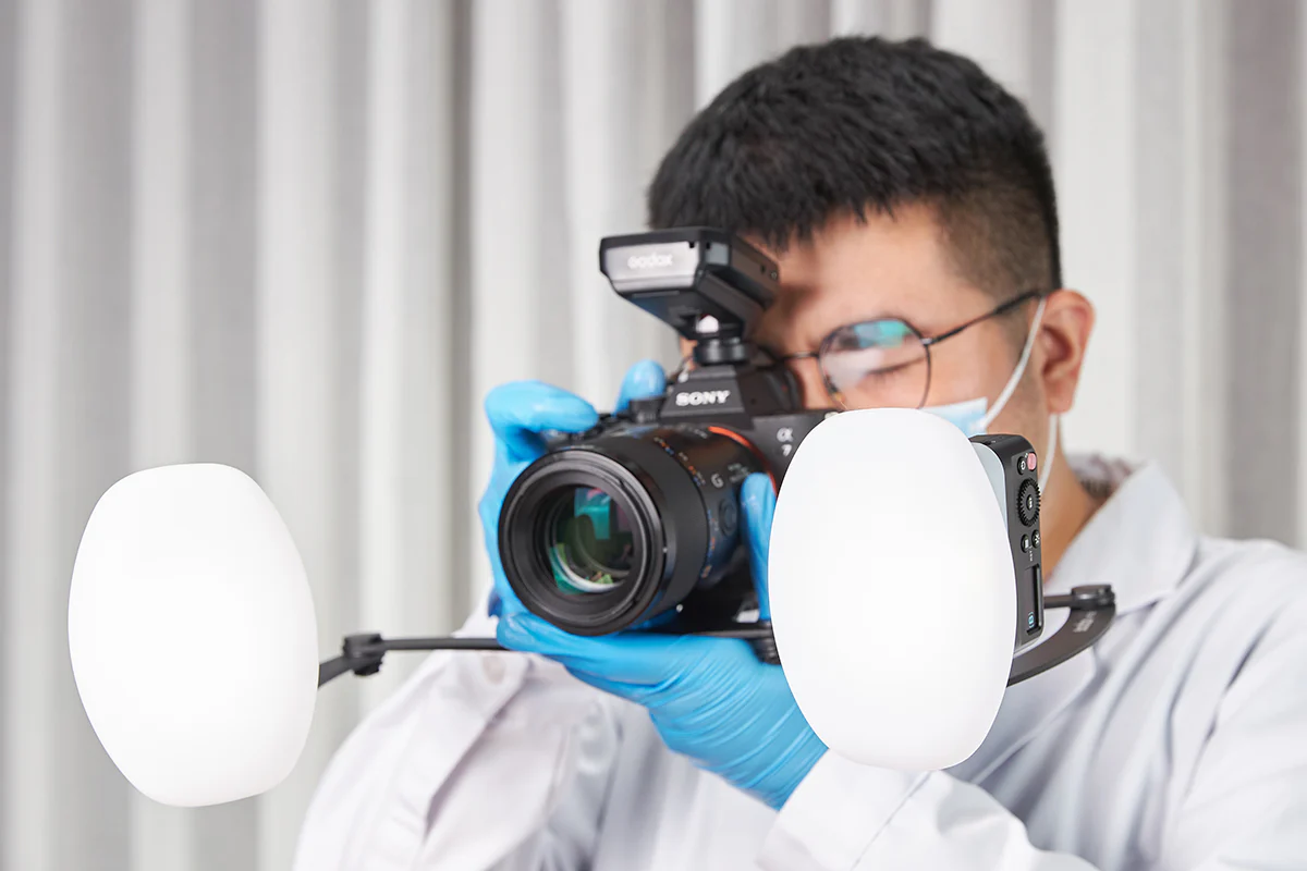 Kit de Flash Macro Dental Godox MF12 3