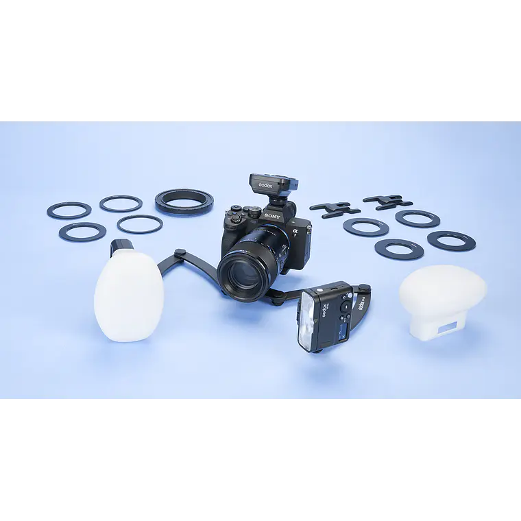 Kit de Flash Macro Dental Godox MF12 2