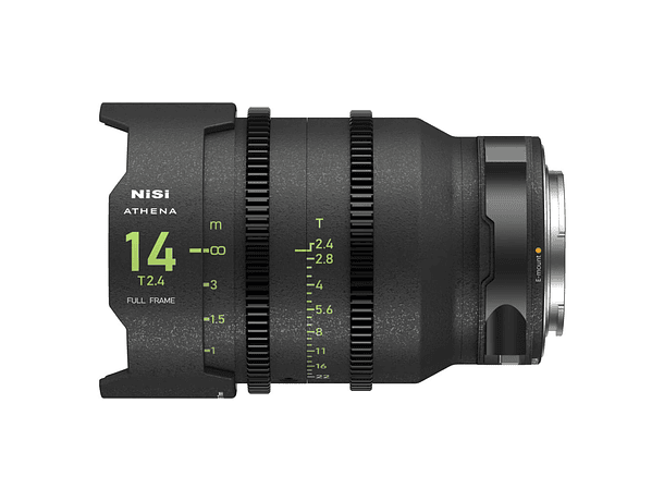 Lente de Cine NiSi ATHENA PRIME 14mm T2.4 - Montura PL