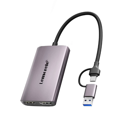 Lemorele AC02 Tarjeta Capturadora de Video Hasta 4K 1