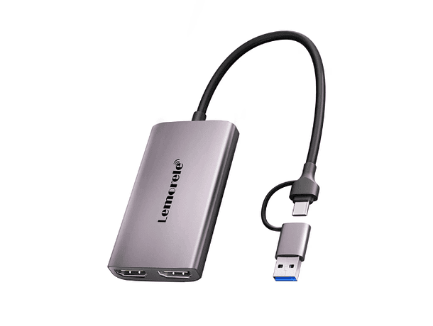 Lemorele AC02 Tarjeta Capturadora de Video Hasta 4K