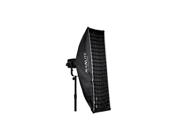 Grilla Nanlite para Softbox Asimétrico Stripbank - 110x45cm