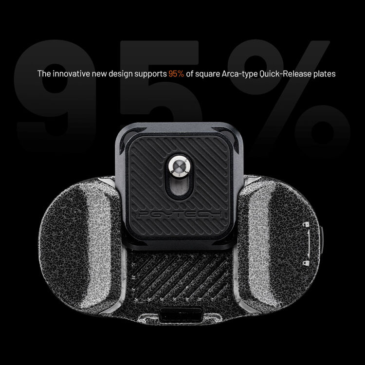 Clip de Cámara PGYTECH Beetle V2 con Placa QR  3