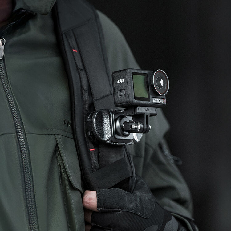 Clip de Cámara PGYTECH Beetle V2 con Placa QR  5