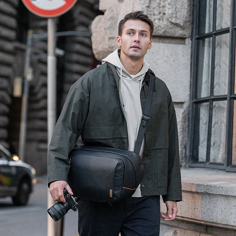 Bolso PGYTECH OneGo Solo Sling Bag V2 de 4L - Obsidiana