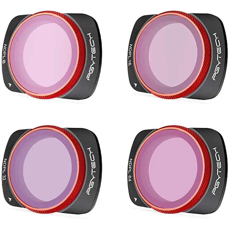 Kit Filtros ND/PL PGYTECH para DJI Osmo Pocket 3 1