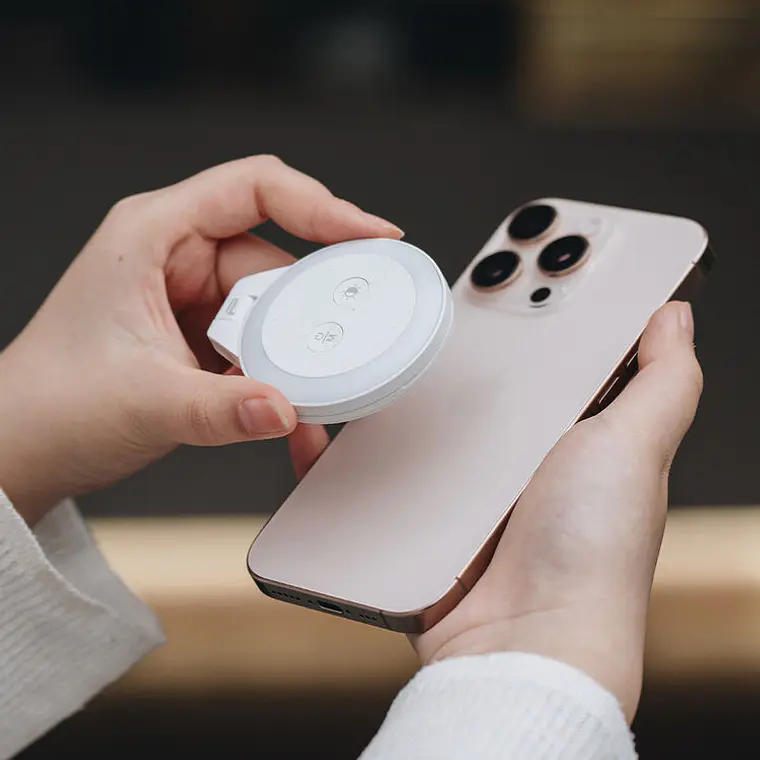 Luz LED PGYTECH MagGlow para Smartphone 5