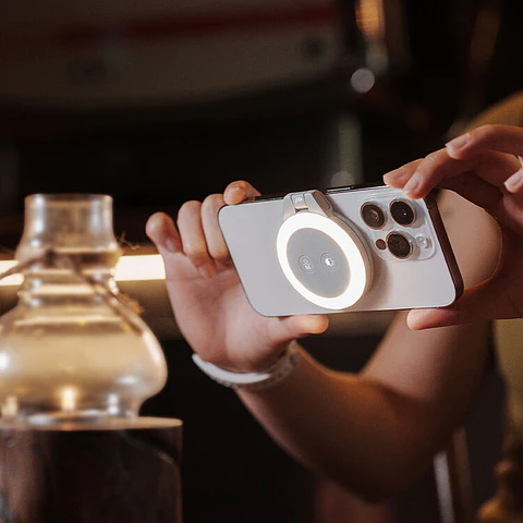 Luz LED PGYTECH MagGlow para Smartphone