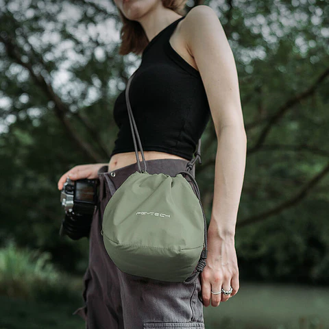 Bolso PGYTECH OneGo Drawstring - Verde Forestal