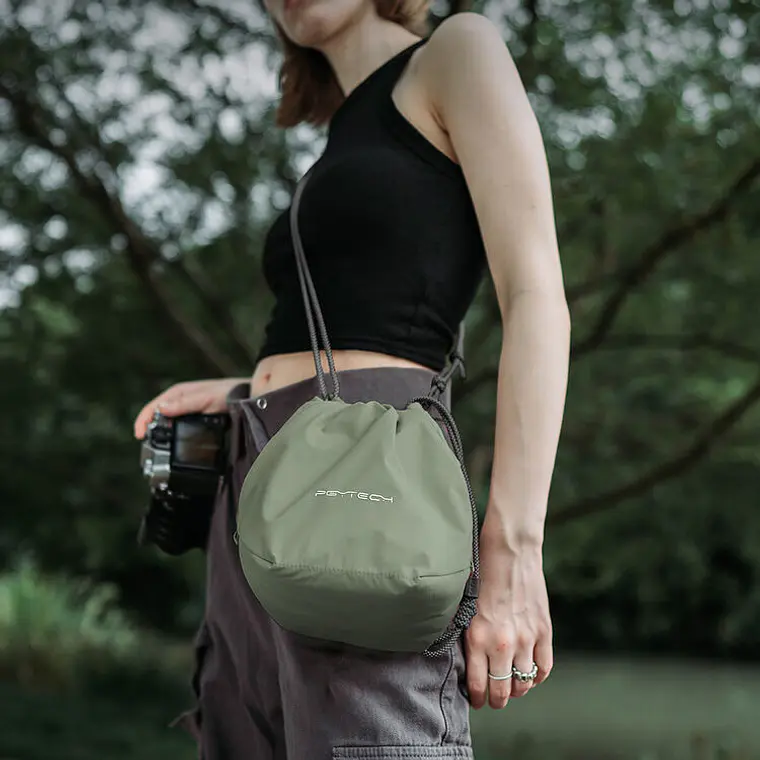 Bolso PGYTECH OneGo Drawstring - Verde Forestal 2