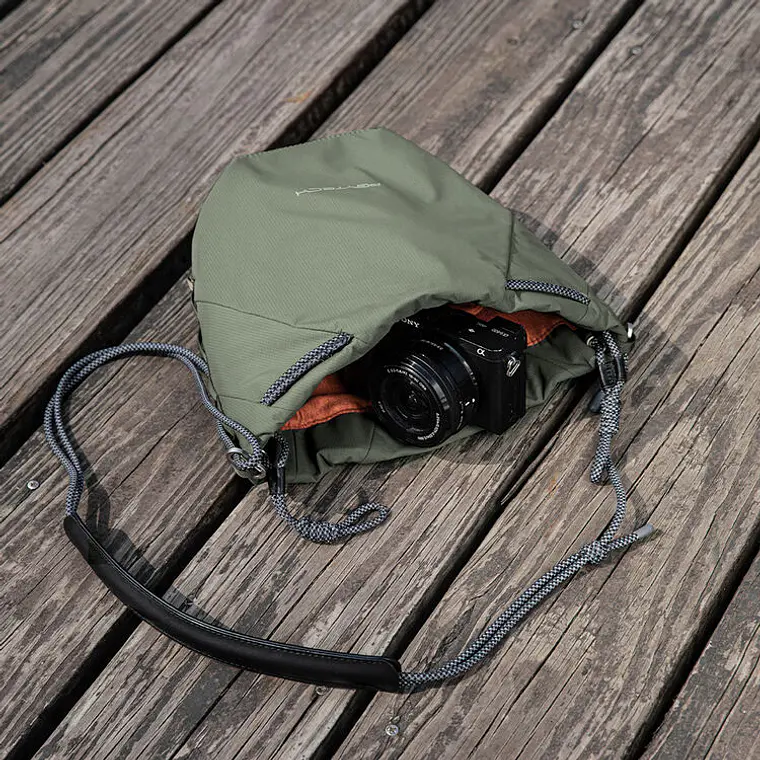 Bolso PGYTECH OneGo Drawstring - Verde Forestal 4