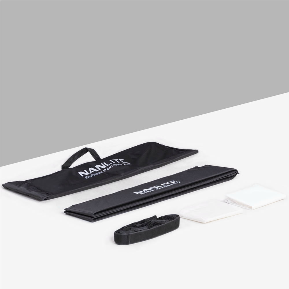 Softbox Plegable Nanlite con Grilla para PavoSlim 240 6